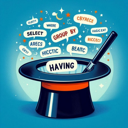 Magician's hat with SQL terms